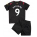 Cheap Manchester City Erling Haaland #9 Away Football Kit Children 2022-23 Short Sleeve (+ pants)